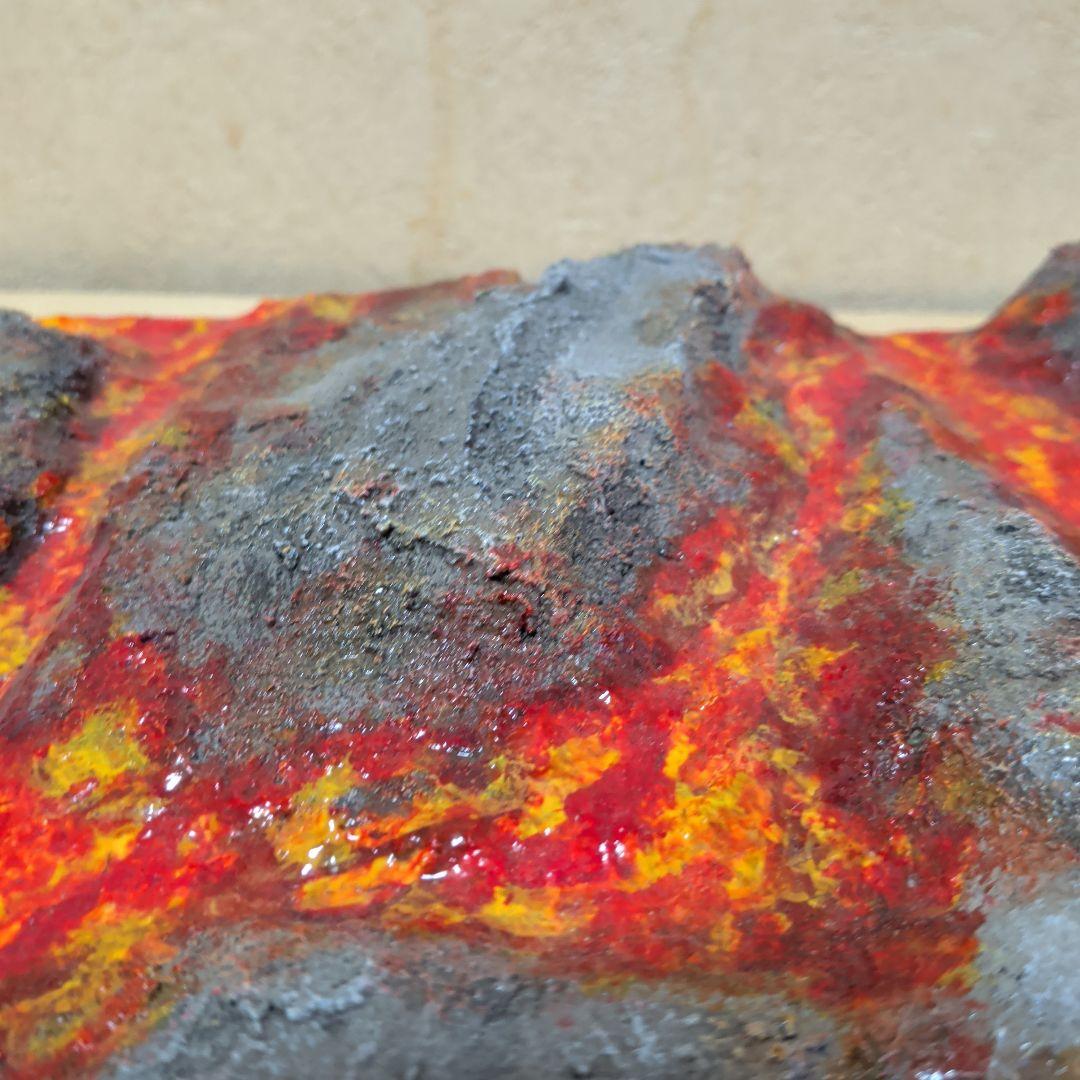 ジオラマ　ジオラマベース　セット価格　地獄　火山　プロフ必読願います