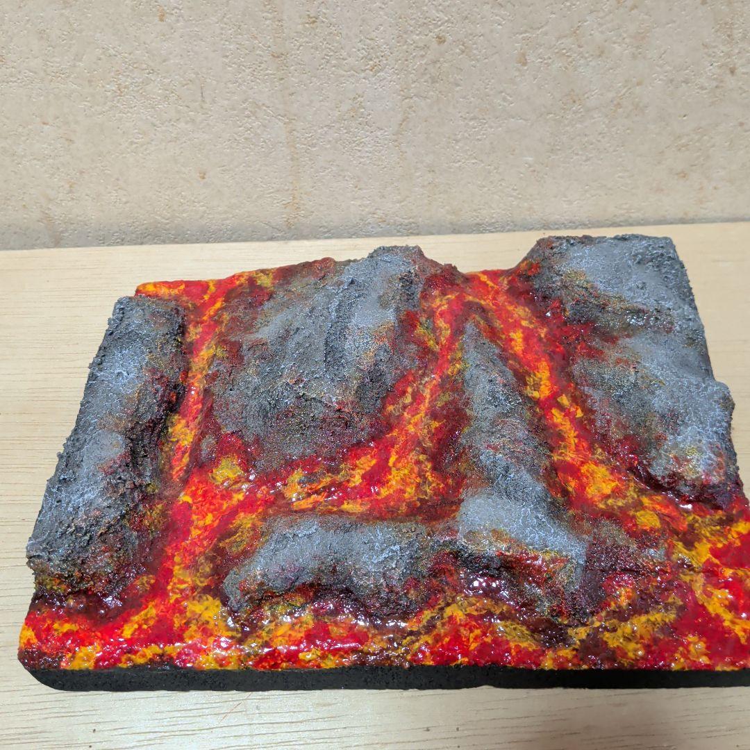 ジオラマ　ジオラマベース　セット価格　地獄　火山　プロフ必読願います