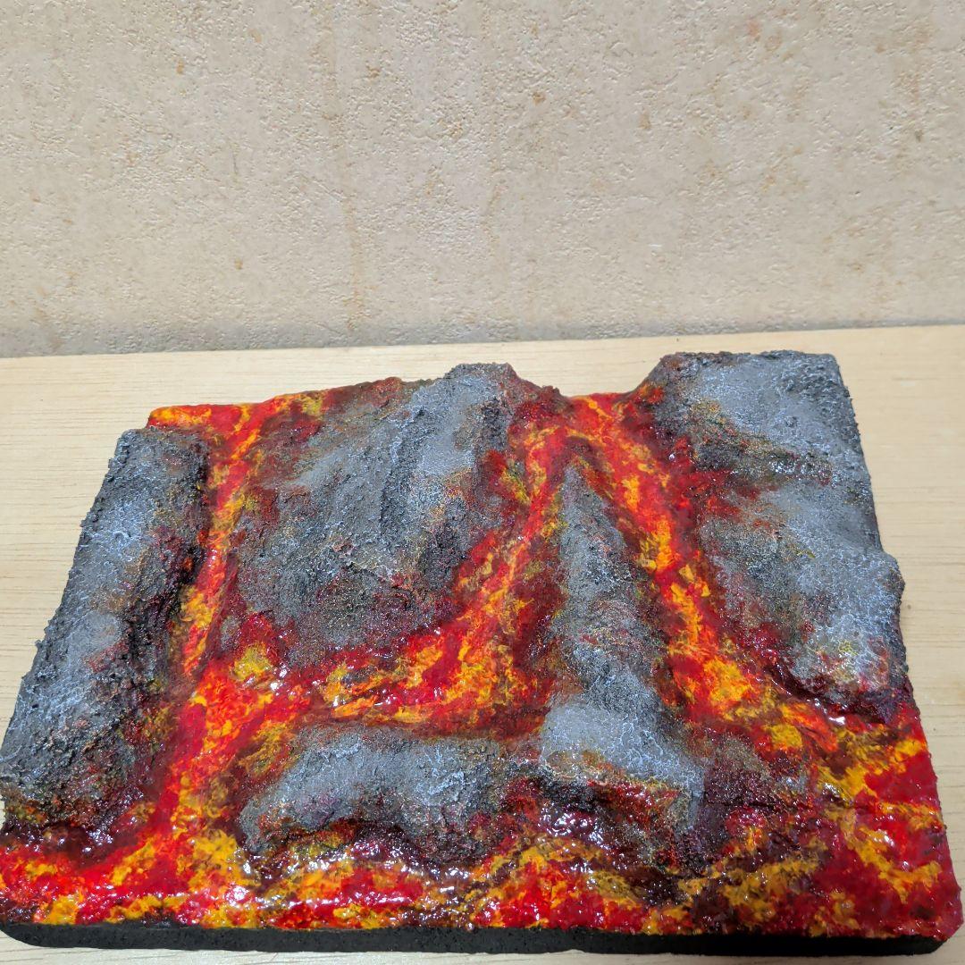 ジオラマ　ジオラマベース　セット価格　地獄　火山　プロフ必読願います