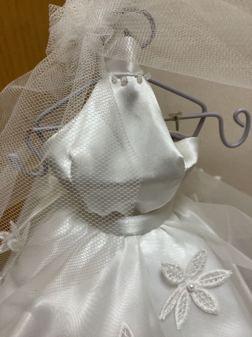 ミニチュアウェディングドレス