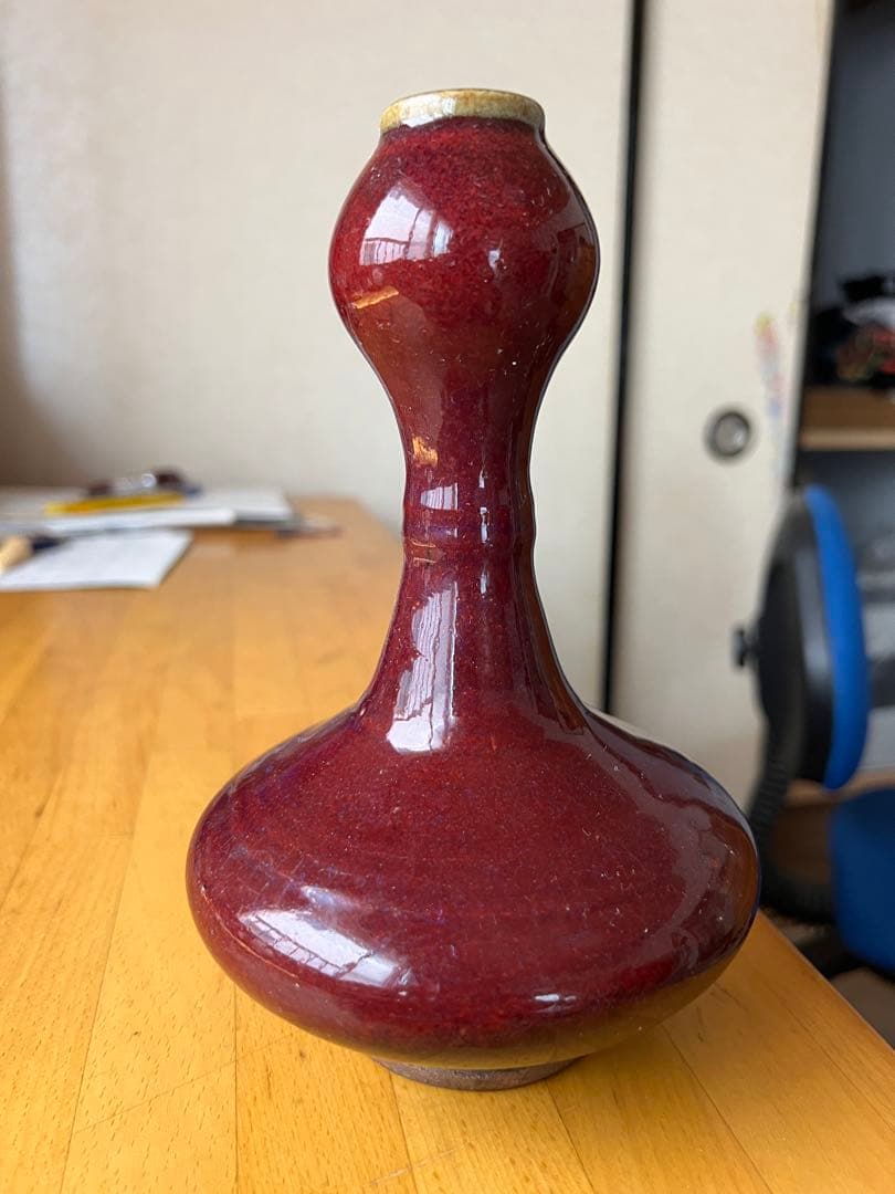 古美術  古美术 伊万里 九谷 染付花瓶 置物