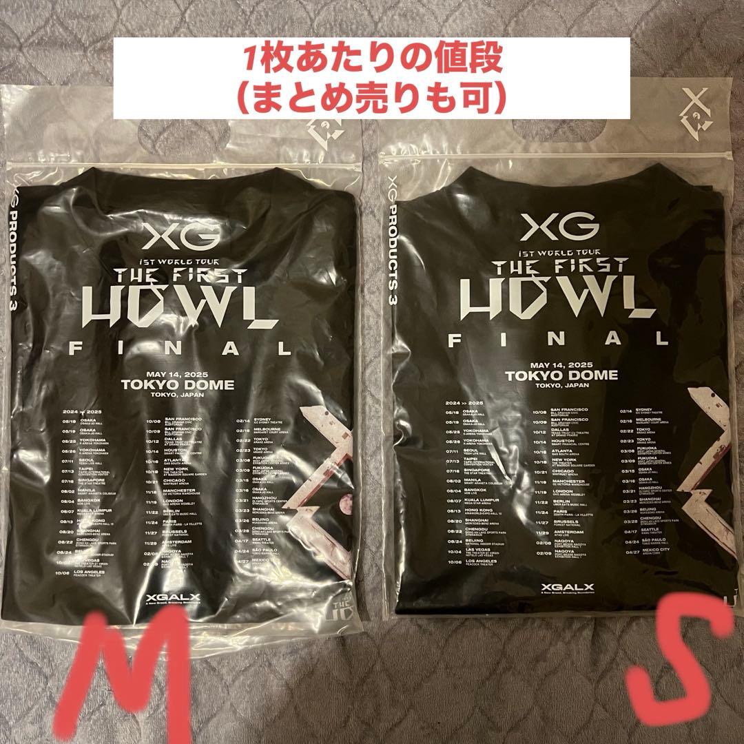 アイドル XG\"The first HOWL\"FINALVintageCrewNeckT