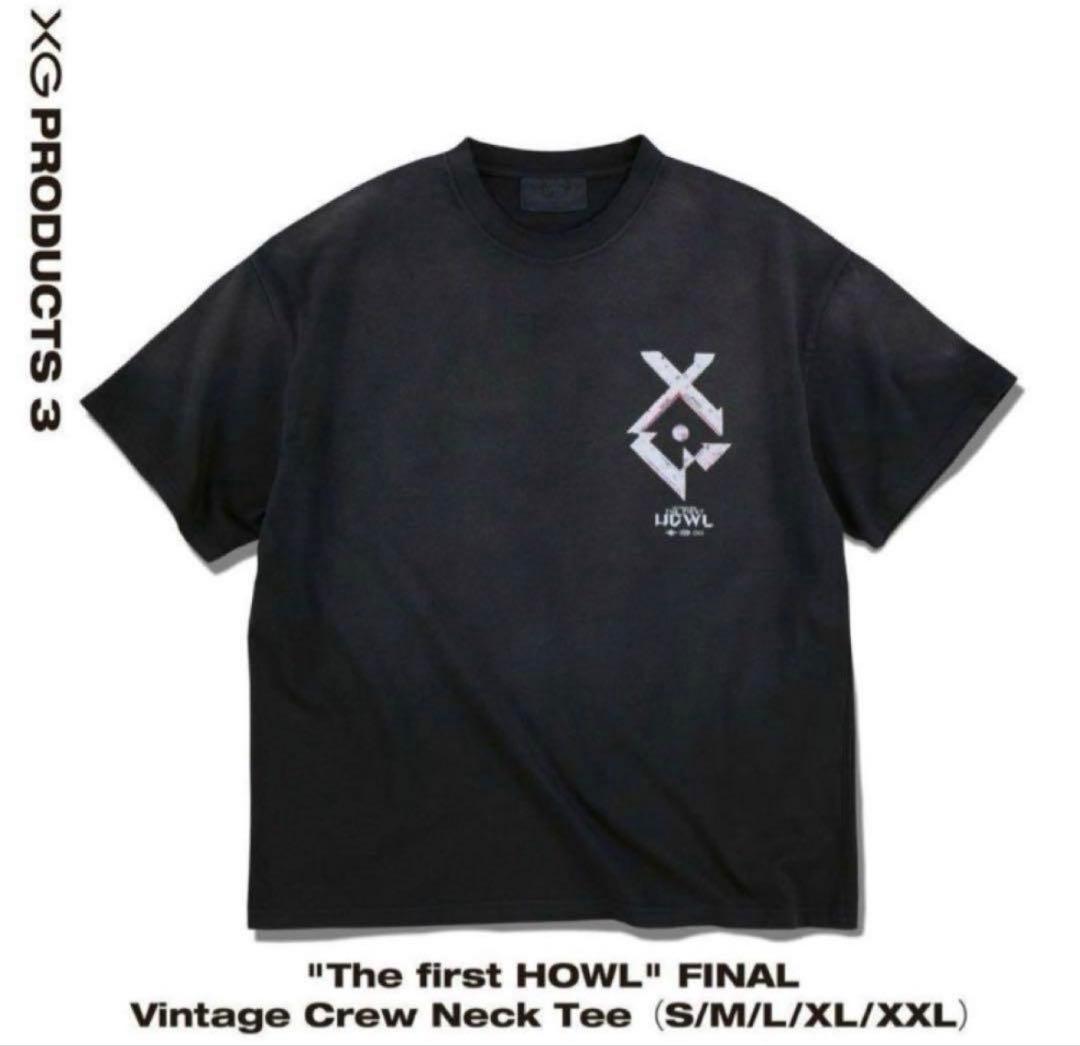 アイドル XG\"The first HOWL\"FINALVintageCrewNeckT