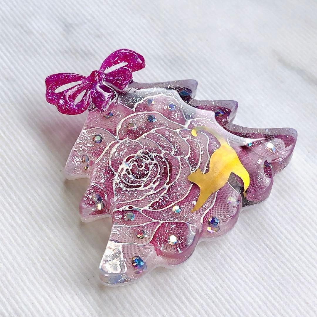 同梱100円引❤️No.2464 レジン ヘアゴム ♡ 猫 ネコ ねこ ♡