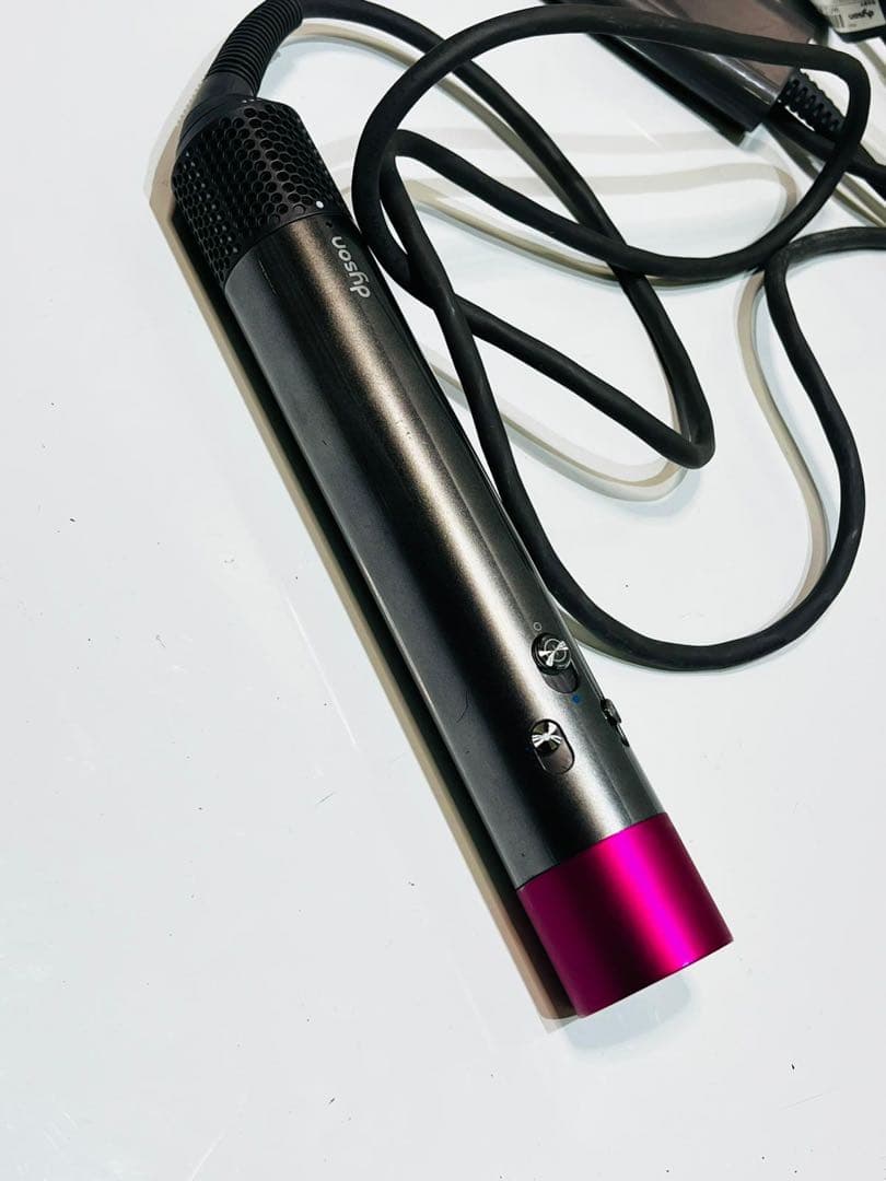 Dyson HS01 ヘアスタイラー ブラック/ピンク 動作品