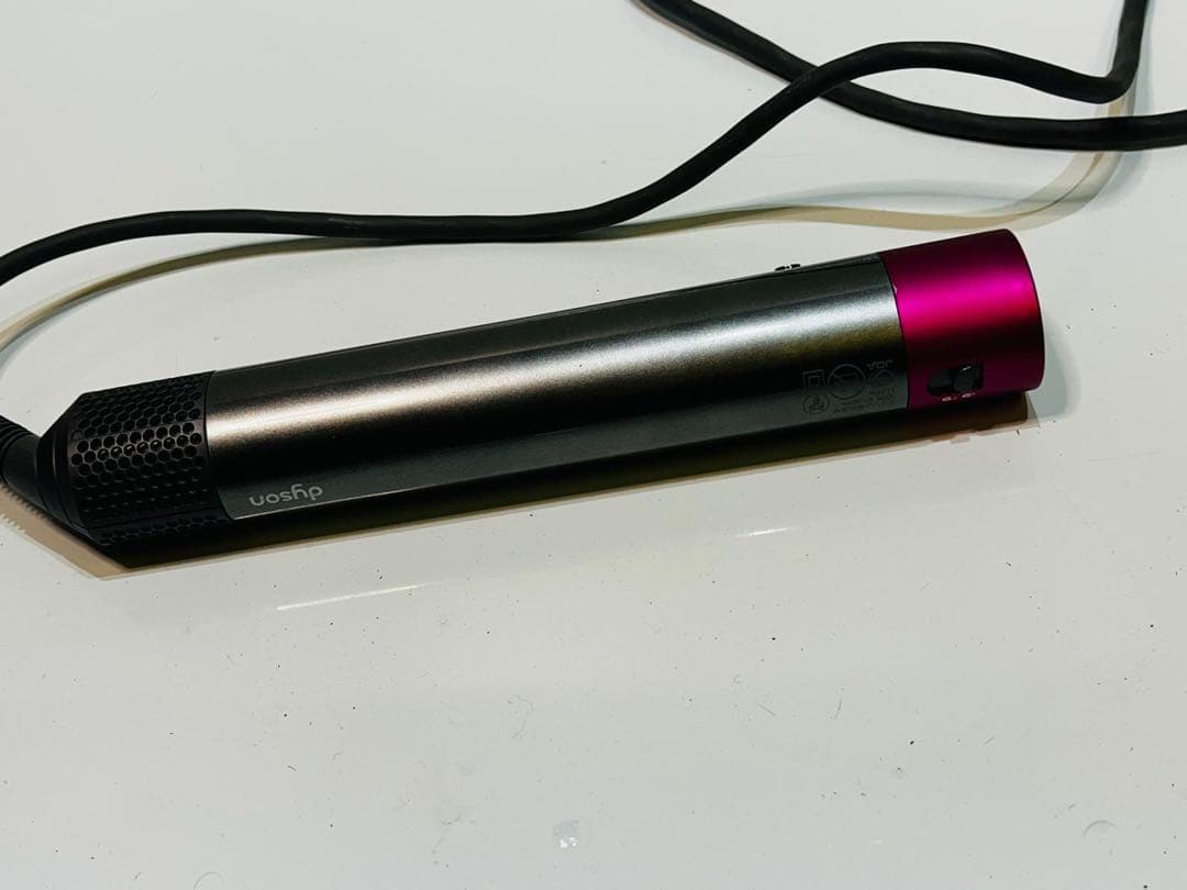 Dyson HS01 ヘアスタイラー ブラック/ピンク 動作品