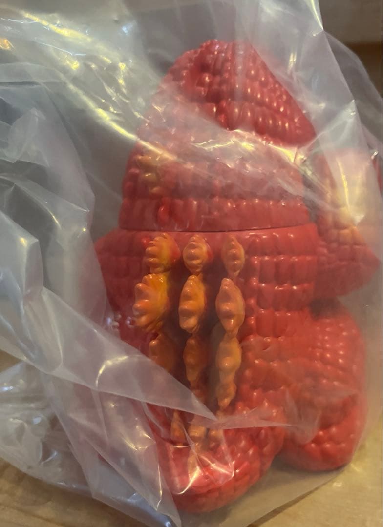 未来に帰る 招きゴジラ フィギュア 赤