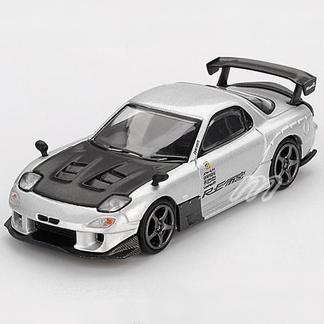 MINI GT 1/64 マツダ RX-7 RE雨宮 シルバーメタリック RL