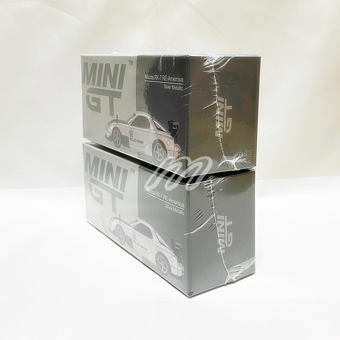 MINI GT 1/64 マツダ RX-7 RE雨宮 シルバーメタリック RL