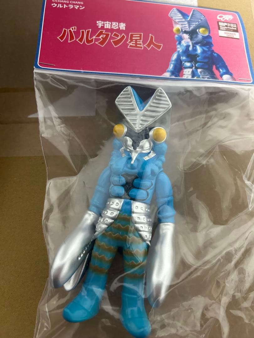 バルタン星人　chang chang toy ワンフェス2025夏　ソフビ
