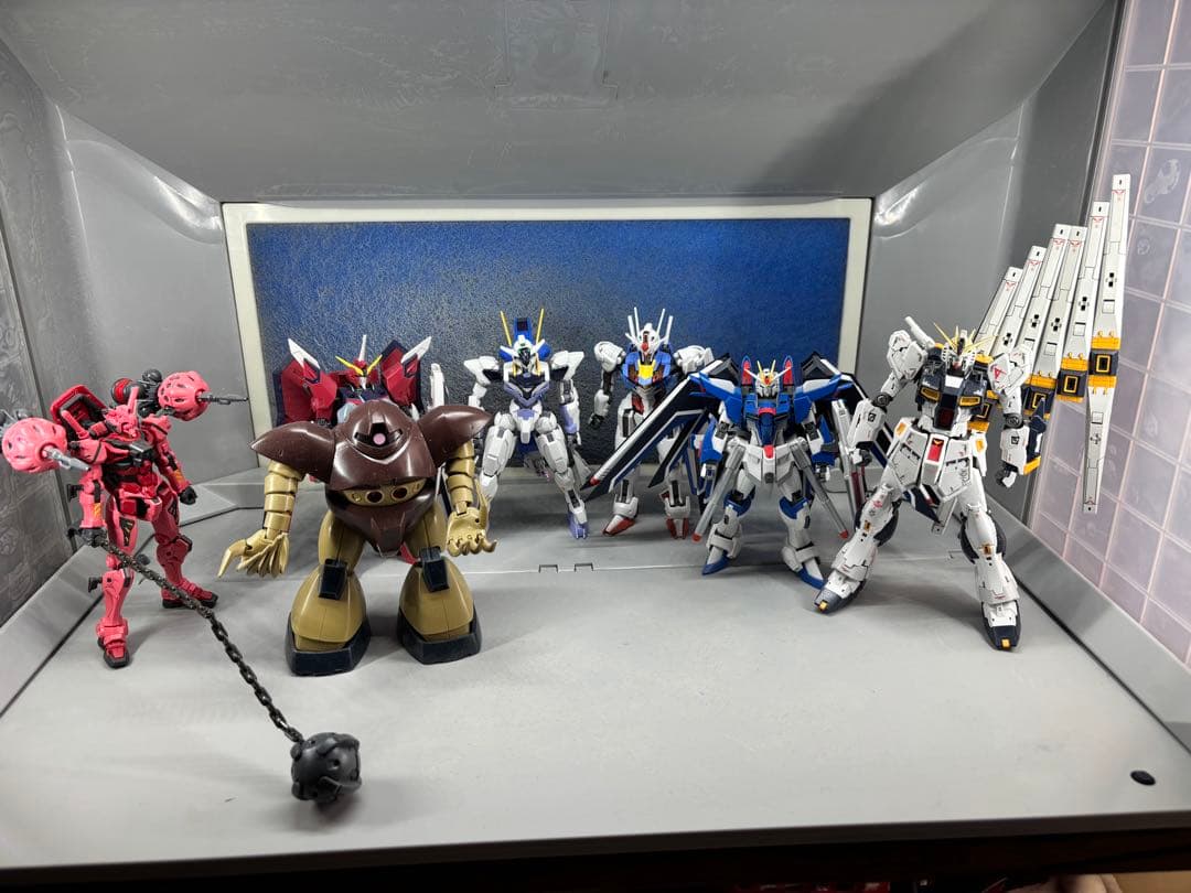 ガンプラ 組立済み まとめ売りMGEX MG ＲＧ HG その他おまけ セット