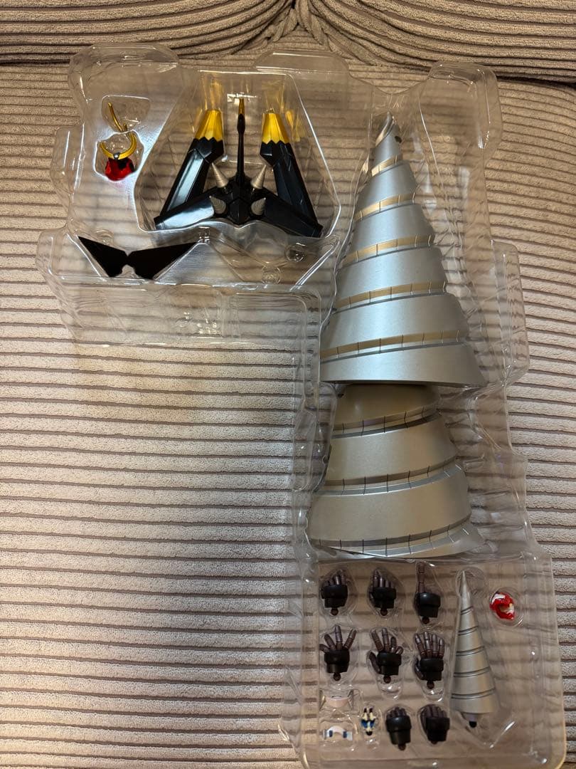 超合金魂 GX-107 完全変形合体 グレンラガン 大回転ギガドリルセット