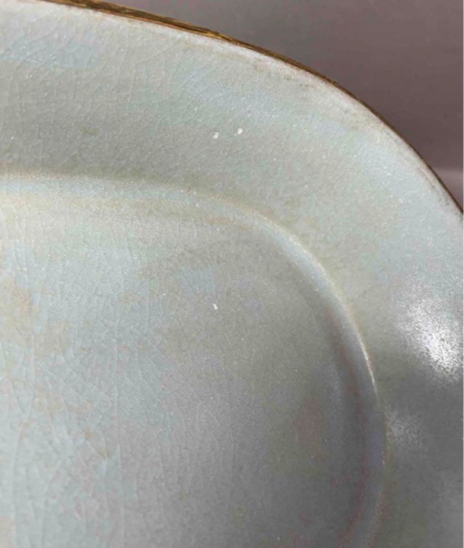 中国 足付器（水仙盆）