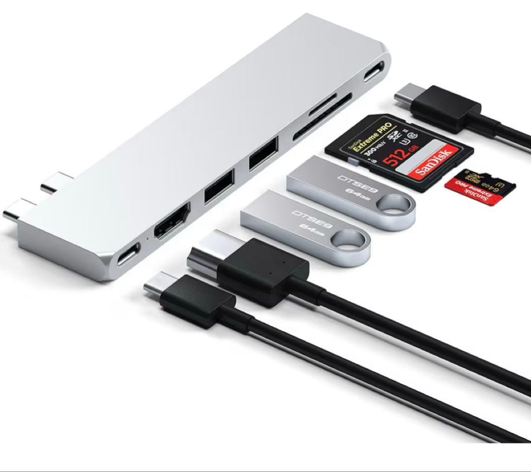 SATECHI 7 in 1 USB4 Pro Slim マルチポートハブ