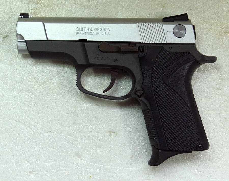 トイガン WESTERN ARMS S&W SHORTY40 SIDEKICK 2TONE