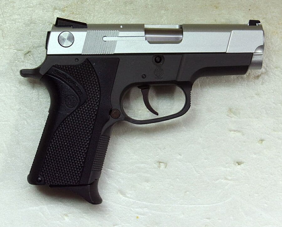 トイガン WESTERN ARMS S&W SHORTY40 SIDEKICK 2TONE