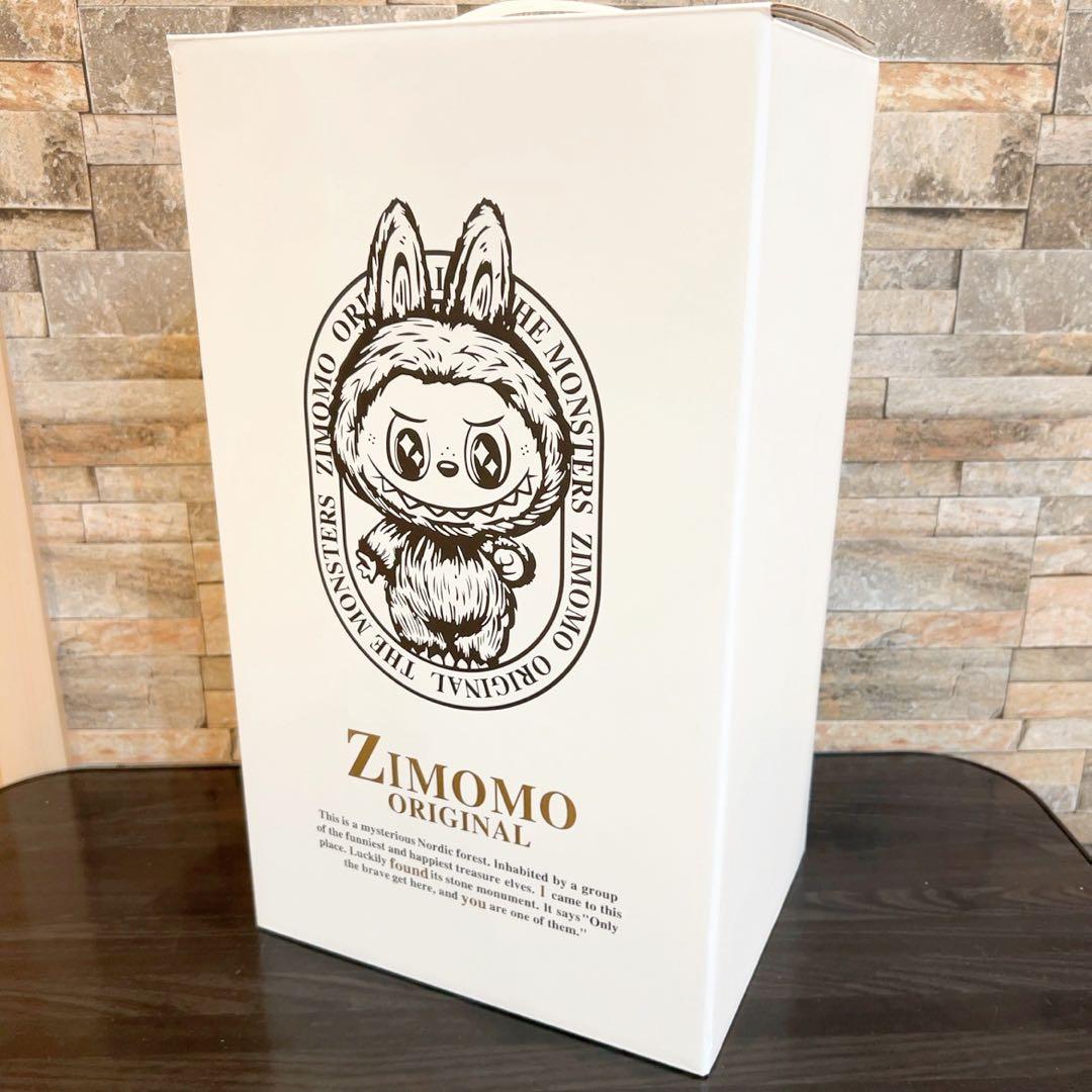 ♡残り2点！即日発送♡ジモモ　特大ぬいぐるみ 38㎝　白　箱,カード付属可能