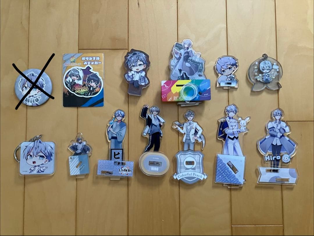 カラフルピーチ　ヒロ　グッズ　バラ売り⭕️