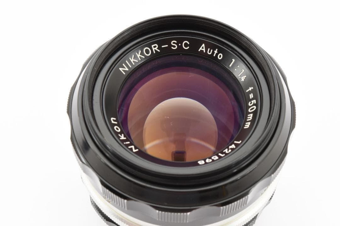 超美品 NIKON NIKKOR-S.C Auto 50mm f1.4 C860