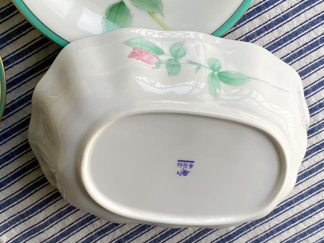 有田焼　香蘭社　ブライトローズ　食器　４種類　まとめ