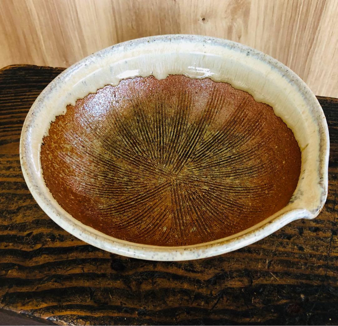 余宮隆　片口すり鉢　未使用品
