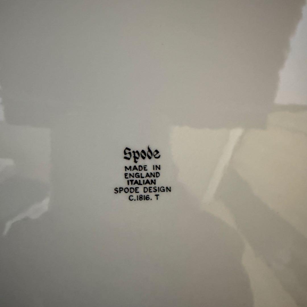 新品　Spode　スポード　ブルーイタリアン　皿　27cm　３枚　ビンテージ品