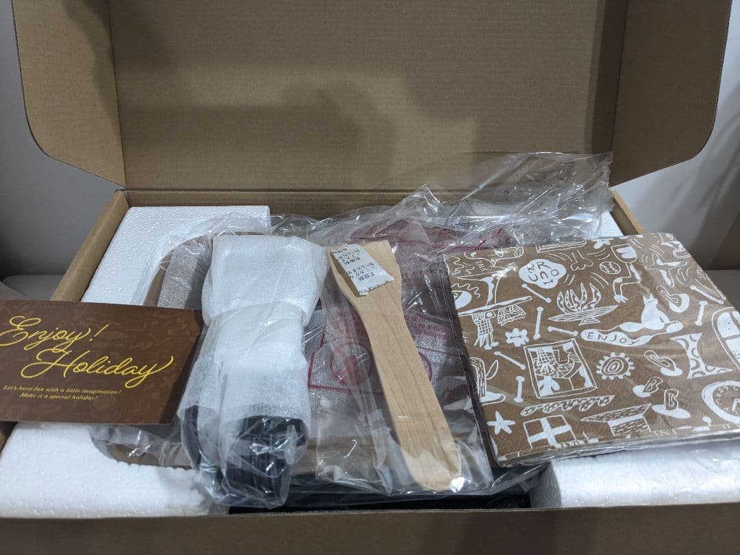 【未使用】BRUNO ブルーノ コンパクトホットプレート　ジンジャーブラウン