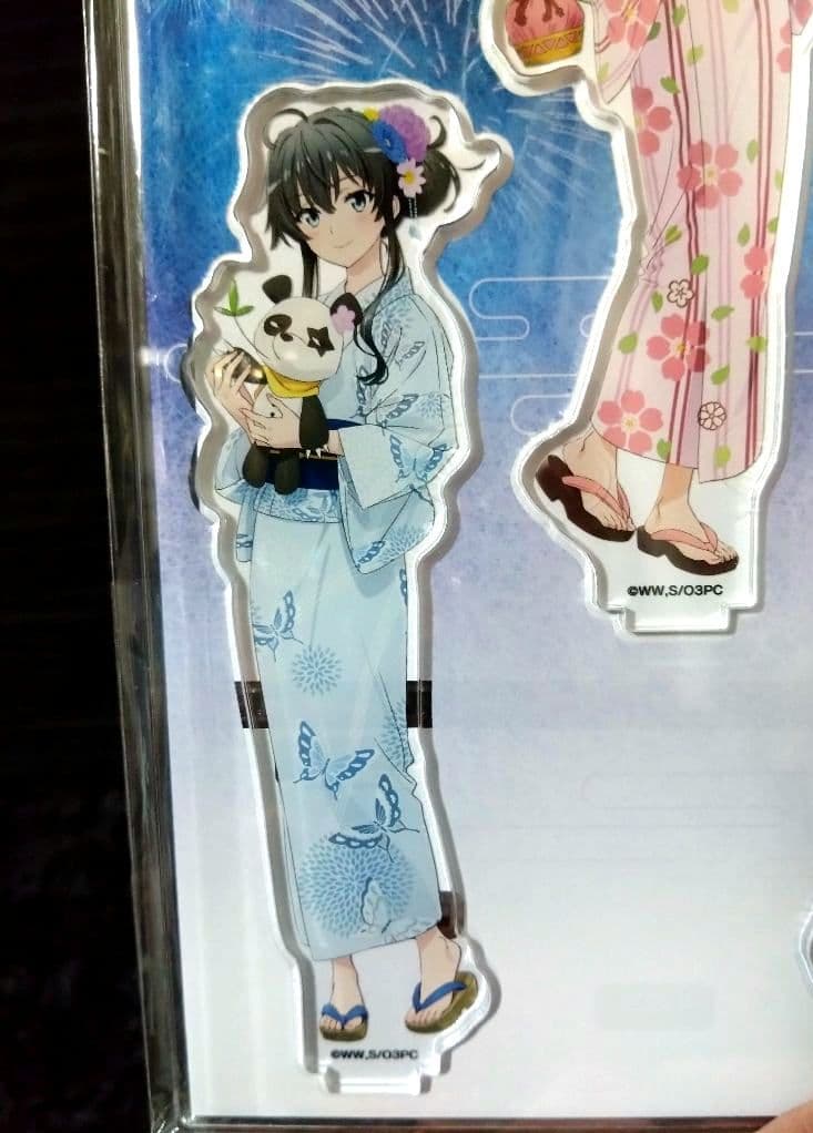 やはり俺の青春ラブコメはまちがっている。完 アクリルジオラマ 浴衣 結衣