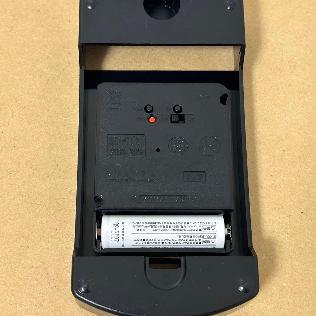 タカタレムノス 電波時計 木枠デザイン時計 白 ホワイト 101451-1