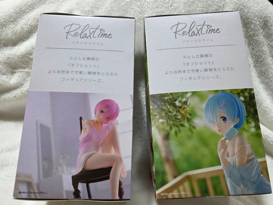 BANDAI Relax time フィギュアセット ラム&ICE POP