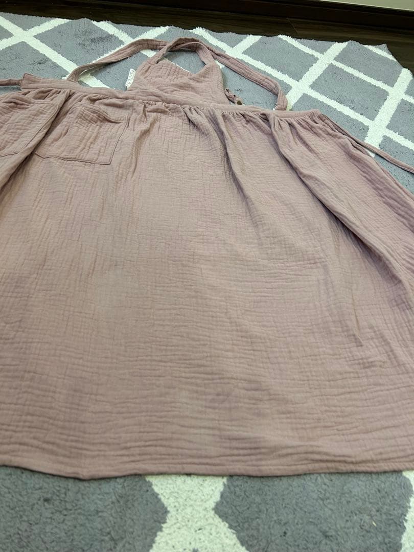 辻希美Parsley ☘️エプロン パステルピンク