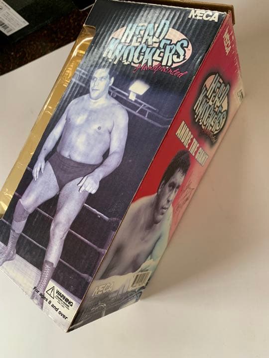 値下げ　絶版　アンドレ・ザ・ジャイアント　フィギュア　HEADKNOCKERS