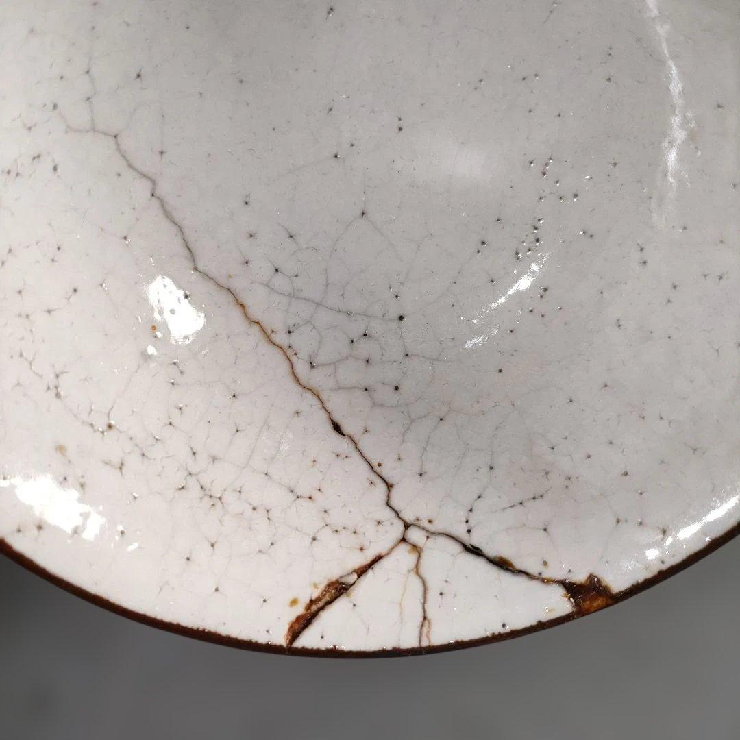 A1361-2/清水六兵衛/飯茶碗5客/共箱/蓋茶碗/向付/小鉢/蓋物/懐石道具