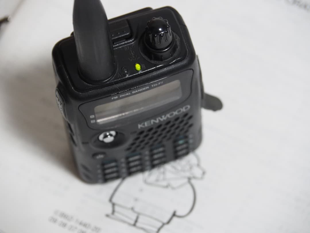 KENWOOD TH-F7 FMハンディ 144/430MHz/ワイドバンド受信