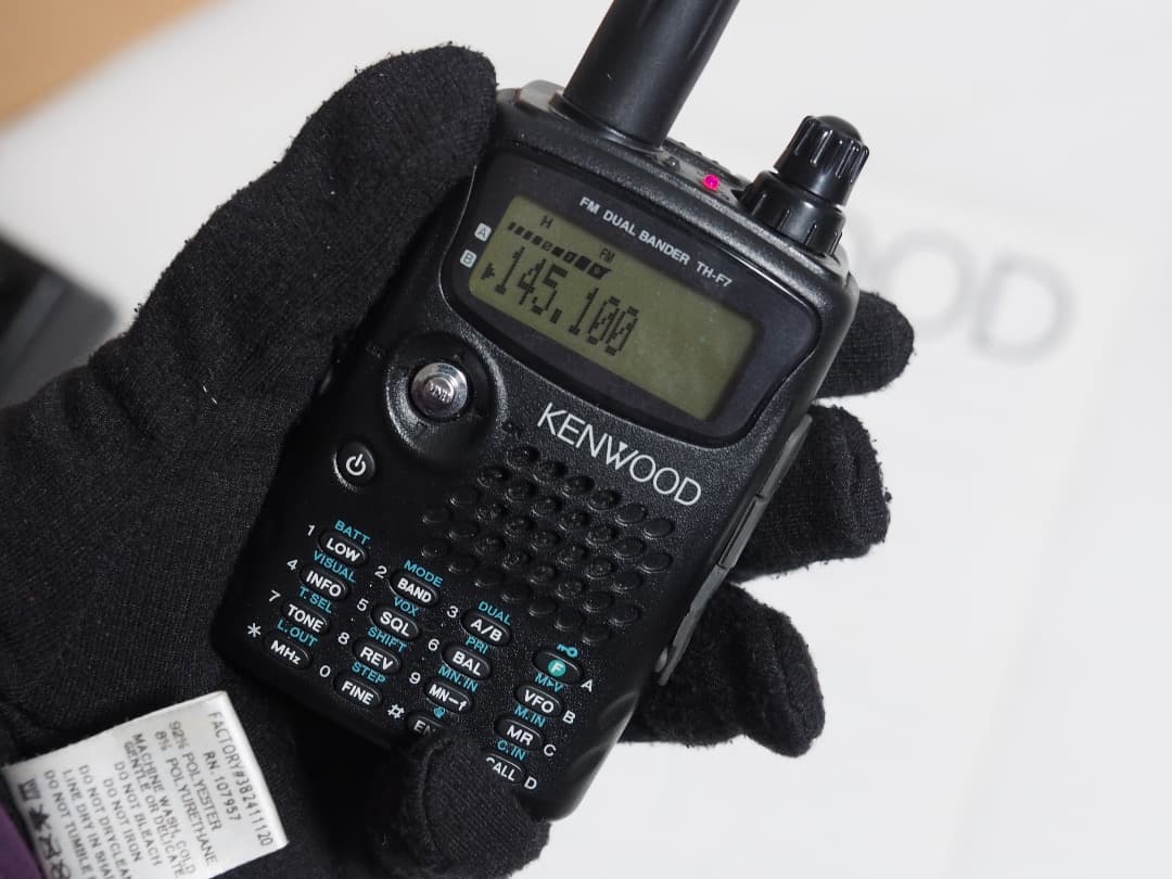 KENWOOD TH-F7 FMハンディ 144/430MHz/ワイドバンド受信