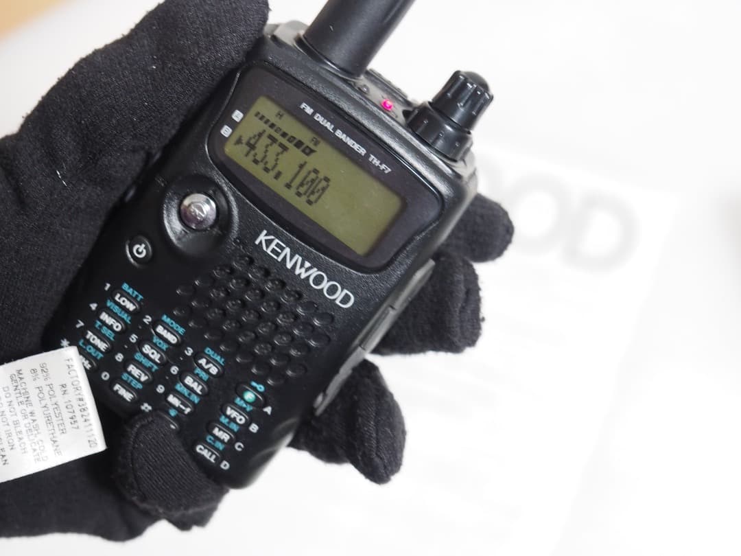KENWOOD TH-F7 FMハンディ 144/430MHz/ワイドバンド受信