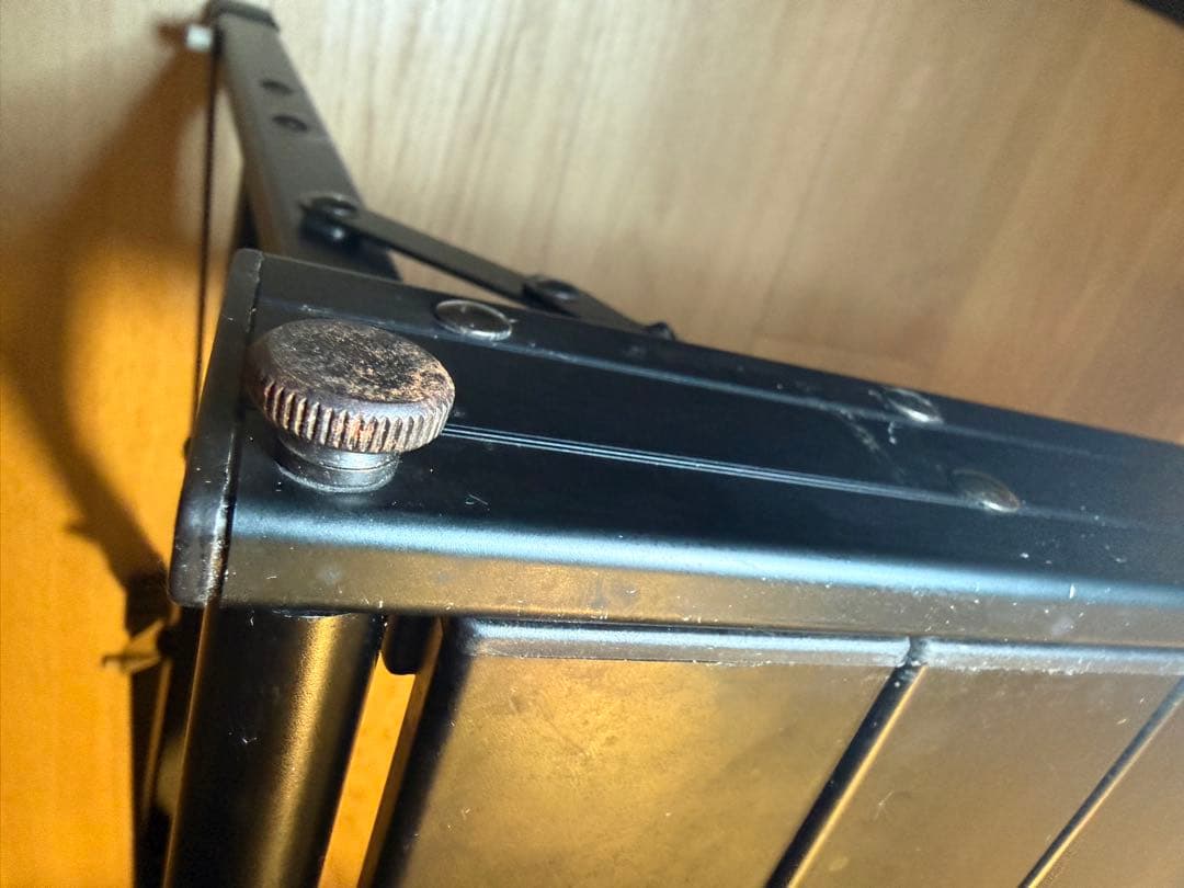 専売［ 中古］RATE WORKS アウトドアテーブル ダークブラウン［格安］