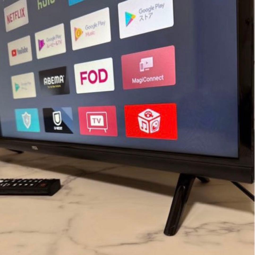 TCL 2021年製 32V型スマートTV androidテレビ