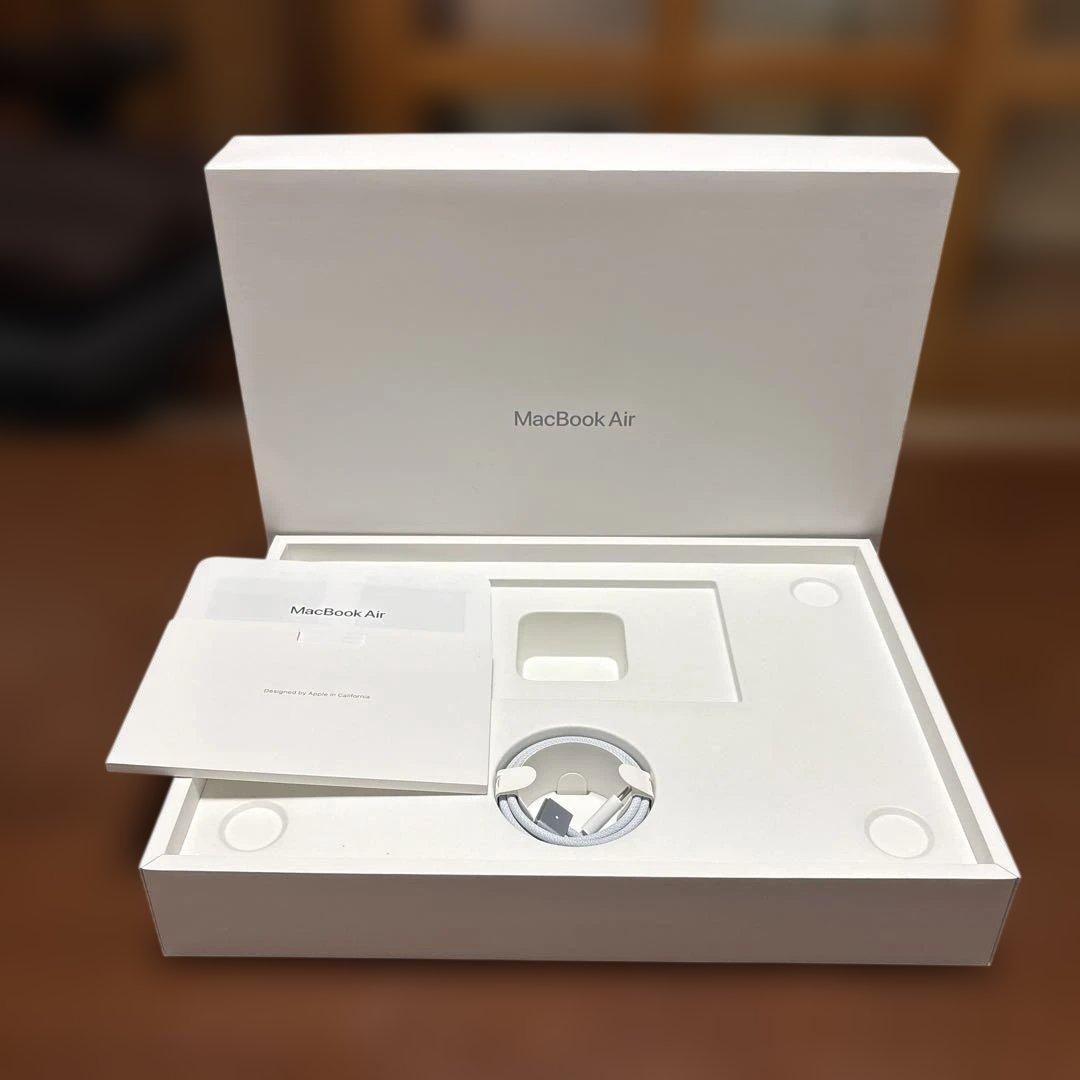 13インチMacBook Air M4 24GB 512GB 100% 2025