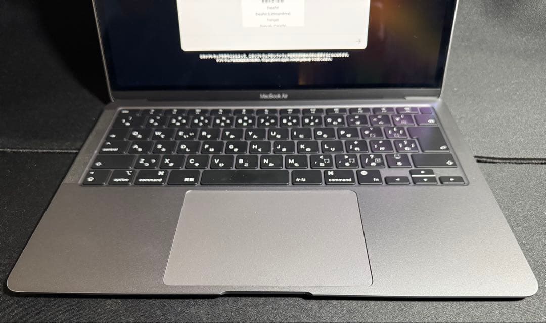 【美品】Macbook Air M1 256GB スペースグレー