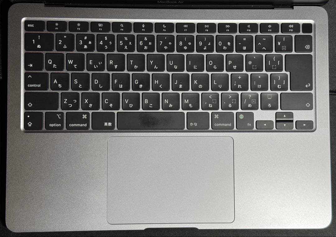 【美品】Macbook Air M1 256GB スペースグレー