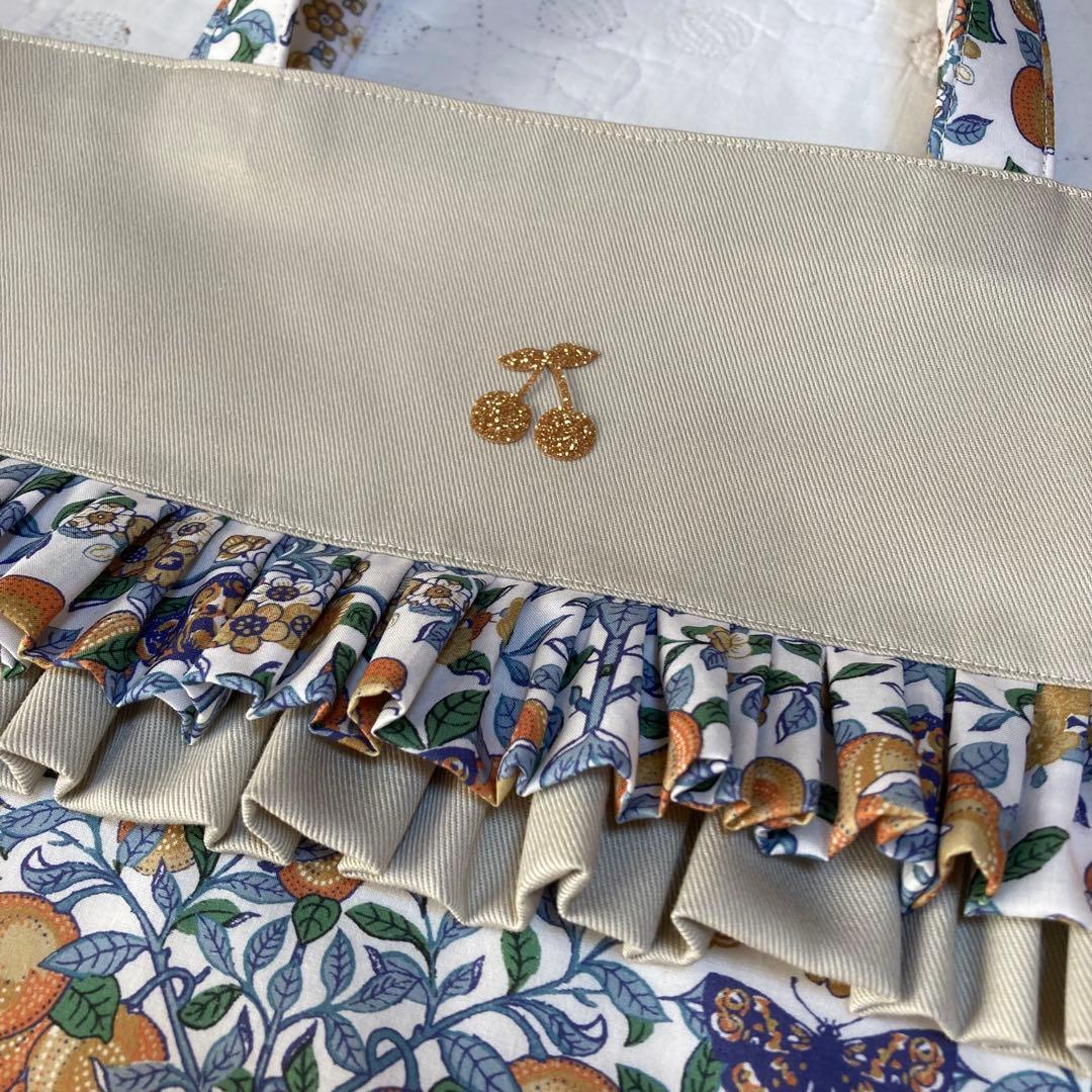 レッスンバッグ　着替え袋　くつ袋　3点　ハンドメイド　リバティ　オーチャード