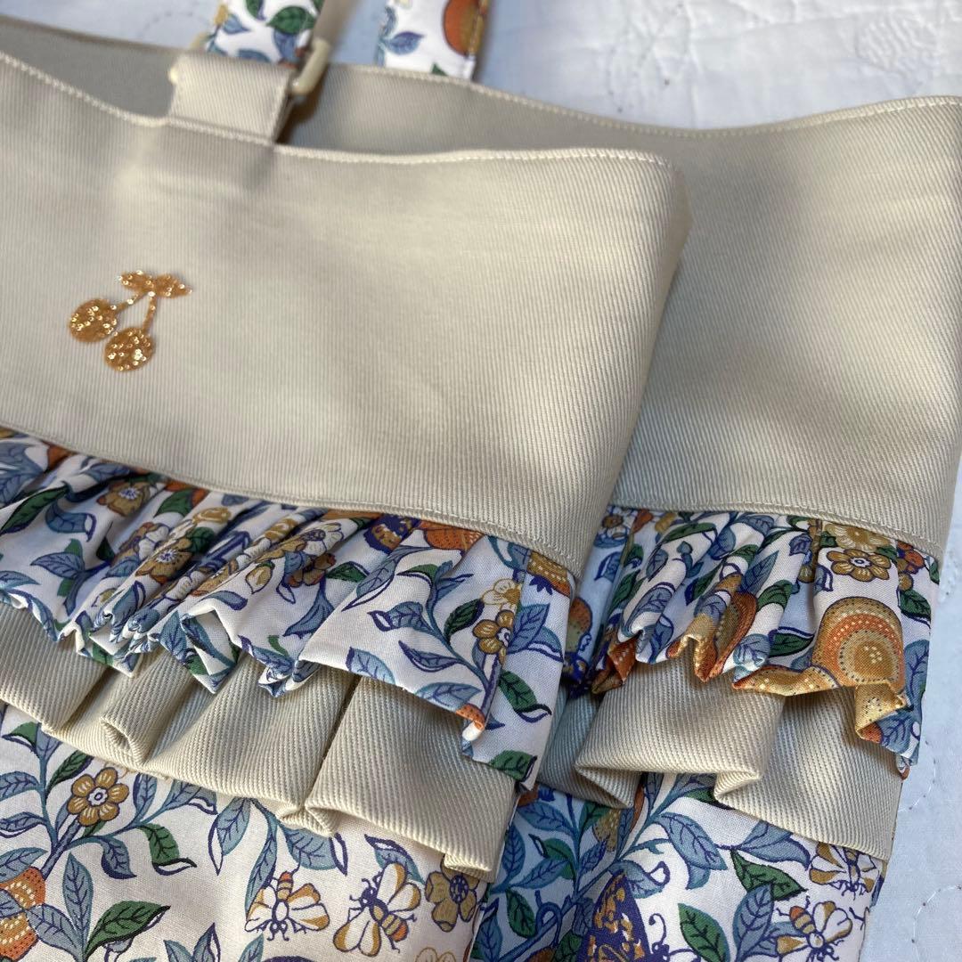 レッスンバッグ　着替え袋　くつ袋　3点　ハンドメイド　リバティ　オーチャード