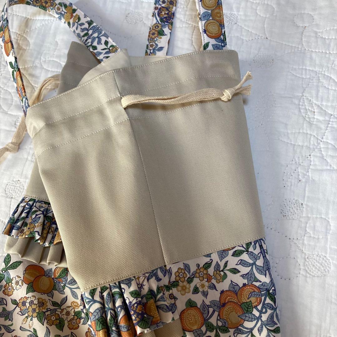 レッスンバッグ　着替え袋　くつ袋　3点　ハンドメイド　リバティ　オーチャード