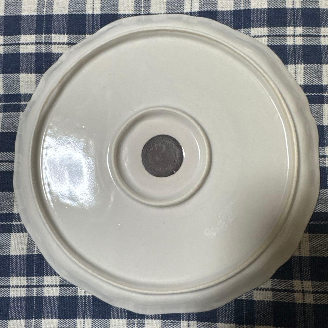 阿部慎太郎　レモン　リム皿　6寸　檸檬