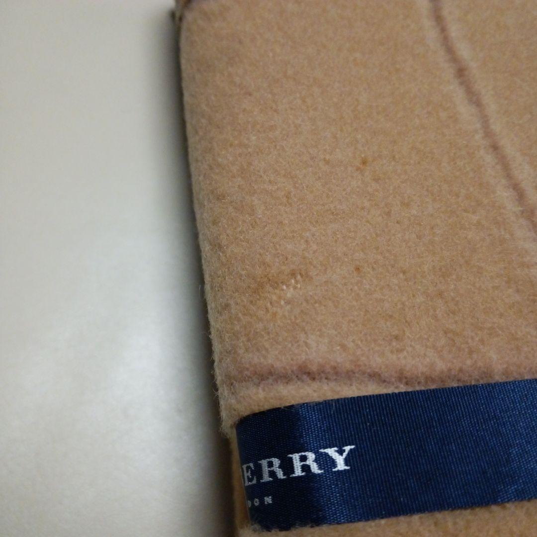 バーバリー　ウール100%　毛布