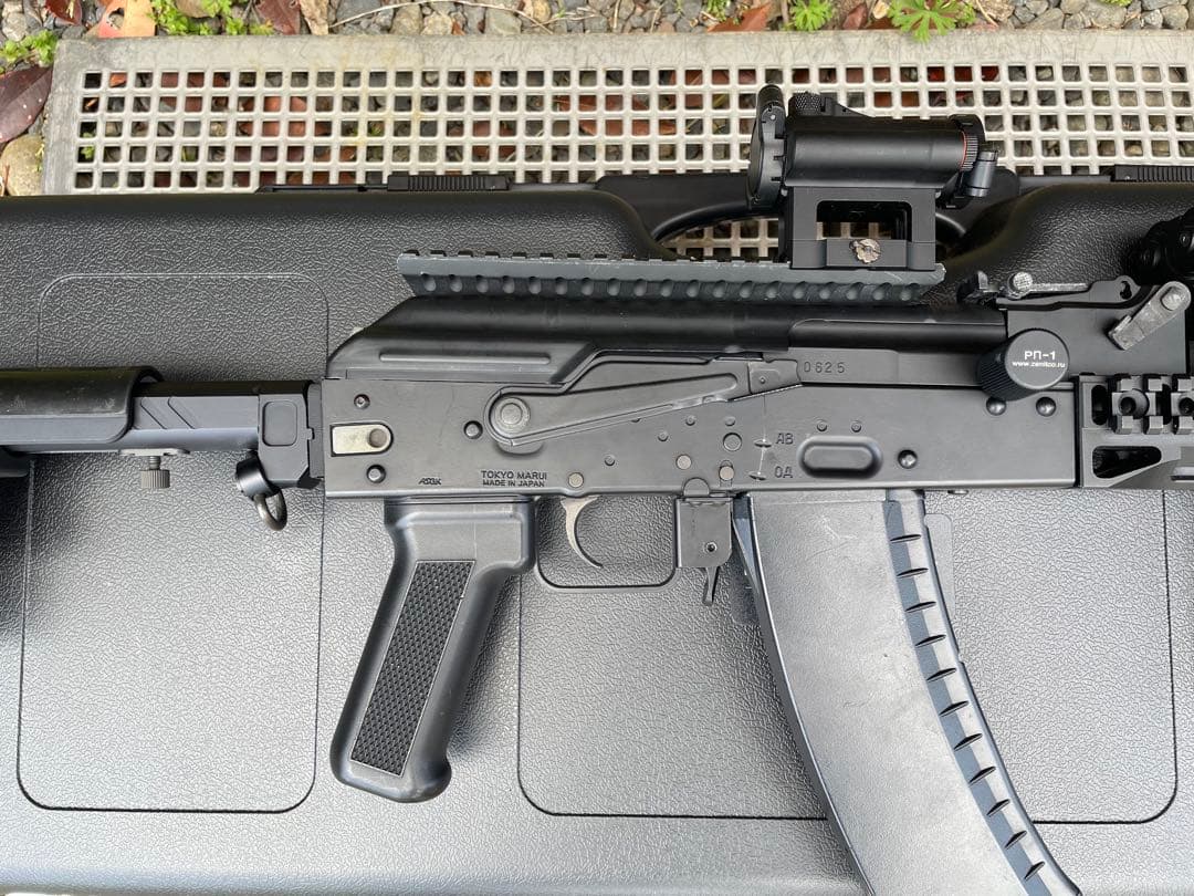 東京マルイ次世代電動ガンAK74MN ZENITカスタムノマグ2本ドットサイト