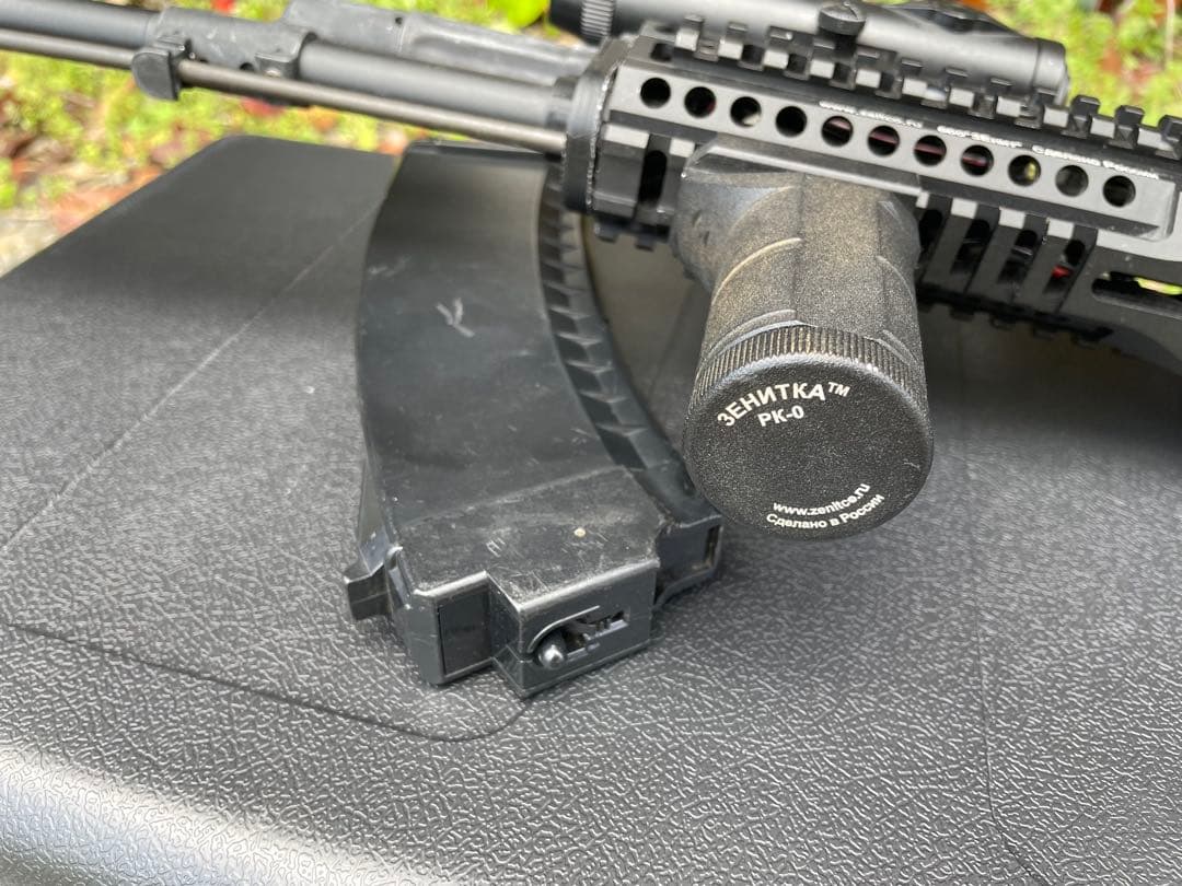 東京マルイ次世代電動ガンAK74MN ZENITカスタムノマグ2本ドットサイト