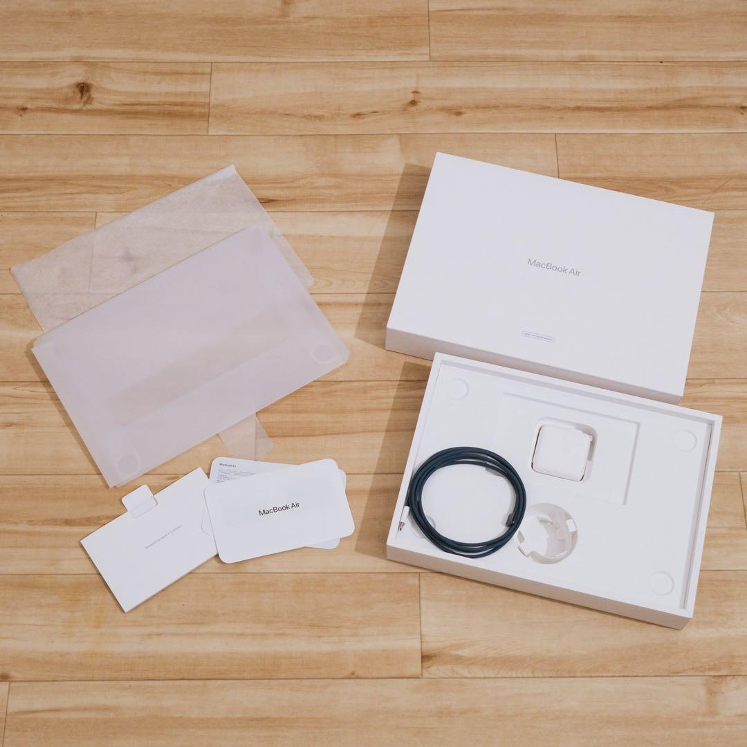 M3 MacBook Air メモリ16GB SSD256GB 充電回数7回