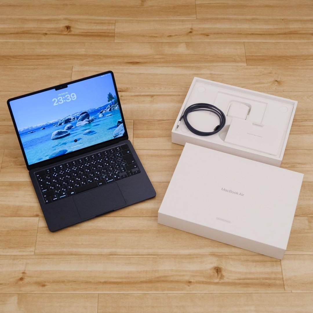 M3 MacBook Air メモリ16GB SSD256GB 充電回数7回